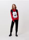 Bluza z kapturem Mickey Mouse - czerwony - CROPP - small1