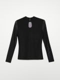 Csillogó felső - fekete - CROPP - small4
