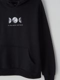 Bluza z kapturem i nadrukiem - czarny - CROPP - small2