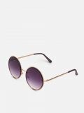 Okrągłe okulary przeciwsłoneczne - czarny - CROPP - small2