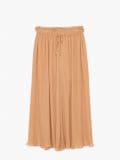 Plisowane spodnie kuloty - brązowy - CROPP - small4