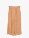 Plisowane spodnie kuloty - brązowy - CROPP - small6