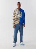 Wzorzysta bluza z kapturem - beżowy - CROPP - small2