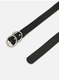 Curea cu cataramă rotundă - negru - CROPP - small2