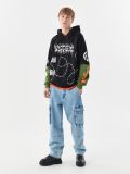 Bluza comfort z kapturem - czarny - CROPP - small2