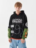 Bluza comfort z kapturem - czarny - CROPP - small3