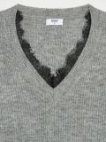 Sweter z koronką - jasny szary - CROPP - small3
