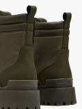Trapery z imitacji zamszu - zielony - CROPP - small6