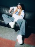 Kremowe sneakersy chunky - kremowy - CROPP - small7