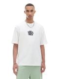 Majica s vezom - krem - CROPP - small1