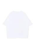 T-shirt oversize z nadrukiem - biały - CROPP - small5