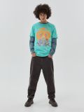 Koszulka z nadrukiem Rick and Morty - turkusowy - CROPP - small2