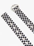Pasek w szachownicę - czarny - CROPP - small2