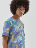 Tričko Rick and Morty - indigo - CROPP - small2