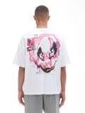 T-shirt bianca con stampa - Bianco - CROPP - small2