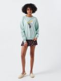 Bluza z nadrukiem bez kaptura - niebieski - CROPP - small2