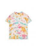 Kolorowa koszulka z efektem tie-dye - wielobarwny - CROPP - small1