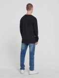 Tricou cu mânecă lungă și imprimeu Cropp - negru - CROPP - small3