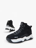 Zimowe sneakersy za kostkę - czarny - CROPP - small1