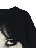 Must trükkpildiga T-särk Wednesday - must - CROPP - small4