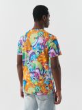 T-shirt z nadrukiem all over Rick and Morty - wielobarwny - CROPP - small3