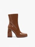 Stiefeletten mit Blockabsatz - Braun - CROPP - small1