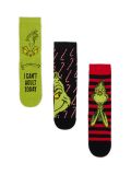 3 pack świątecznych skarpet Grinch - zielony - CROPP - small1