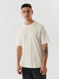 Kremowa koszulka comfort - kremowy - CROPP - small1