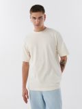 Kremowa koszulka comfort - kremowy - CROPP - small7