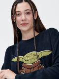 Pyjamas Baby Yoda - Nero - CROPP - small2