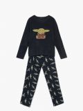 Pyjamas Baby Yoda - Nero - CROPP - small4