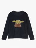 Pyjamas Baby Yoda - Nero - CROPP - small5