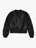 Czarna kurtka bomber z marszczeniami - czarny - CROPP - small3
