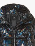 Błyszcząca kurtka puffer - czarny - CROPP - small5