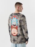 Tričko Rick and Morty - tmavě šedá - CROPP - small1