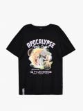 Czarny T-shirt z nadrukiem Rick and Morty - czarny - CROPP - small4
