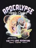 Czarny T-shirt z nadrukiem Rick and Morty - czarny - CROPP - small5