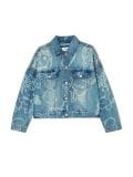 Oversize jakna iz džinsa Kuromi - modra - CROPP - small2
