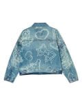 Oversize jakna iz džinsa Kuromi - modra - CROPP - small4