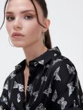 Koszula w motyle - czarny - CROPP - small2
