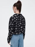 Koszula w motyle - czarny - CROPP - small3