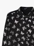 Koszula w motyle - czarny - CROPP - small5