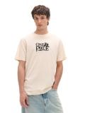 Kremowy T-shirt z nadrukiem One Piece - kremowy - CROPP - small3