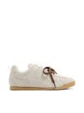 Skórzane buty sneakersy - beżowy - CROPP - small1