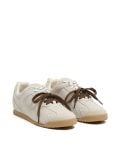 Skórzane buty sneakersy - beżowy - CROPP - small2
