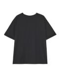 Schwarzes T-Shirt mit Aufdruck - Schwarz - CROPP - small2