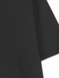 Schwarzes T-Shirt mit Aufdruck - Schwarz - CROPP - small3