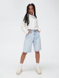 Jasne jeansowe bermudy - niebieski - CROPP - small3