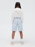 Jasne jeansowe bermudy - niebieski - CROPP - small4