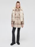 Pikowana kamizelka - kremowy - CROPP - small2